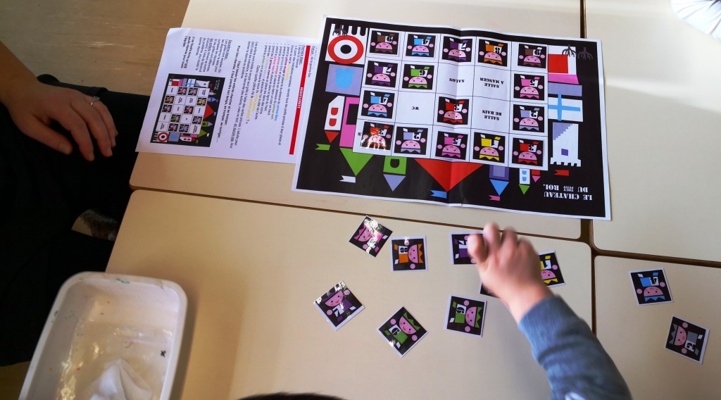 Atelier de jeu de repérage spatial-Le tout petit roi - Copie